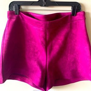 Faux Suede Shorts